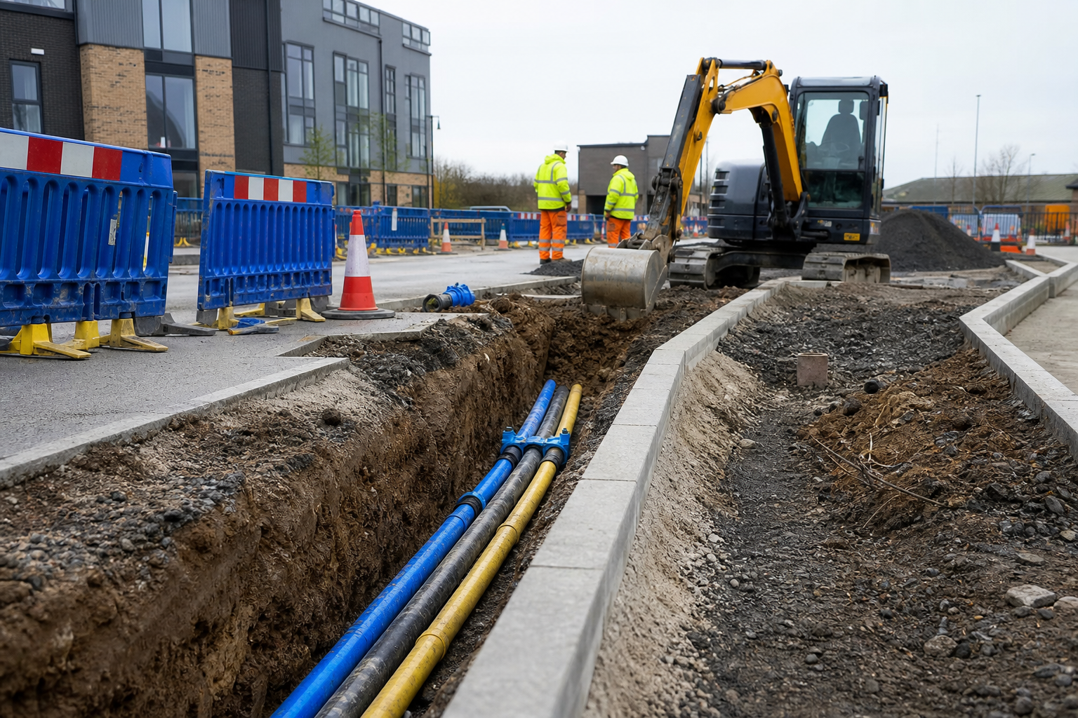 Electrical diversions for active sites site photography